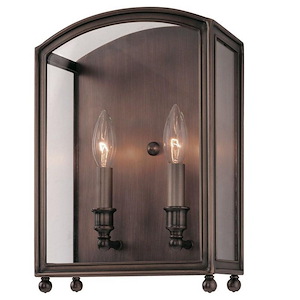 Millbrook - Two Light Wall Sconce - 9.5 Inches Wide by 13.5 Inches High