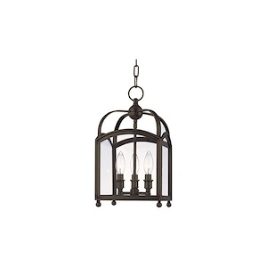 Millbrook - Three Light Pendant - 8.5 Inches Wide by 15.75 Inches High - 268975