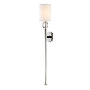 Serena - One Light Wall Sconce - 5.25 Inches Wide by 37 Inches High