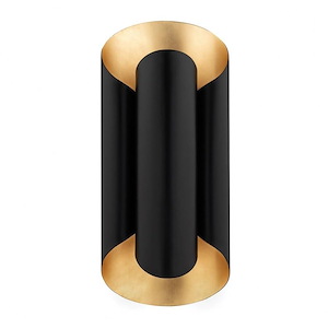 Banks - 2 Light Wall Sconce in Modern/Transitional Style - 7.5 Inches Wide by 16.75 Inches High