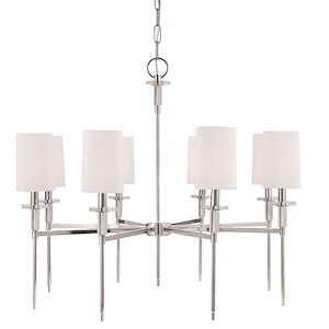 Amherst - Eight Light Chandelier - 32 Inches Wide by 27 Inches High