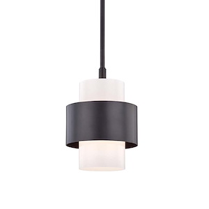 Corinth One Light Small Pendant - 11 Inches Wide by 23 Inches High