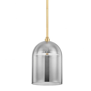 Dorval - 12W 1 LED Pendant-13.25 Inches Tall and 9 Inches Wide - 1271390