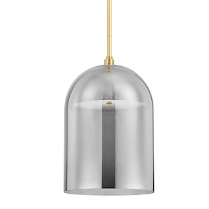 Dorval - 20W 1 LED Pendant-19.25 Inches Tall and 13 Inches Wide