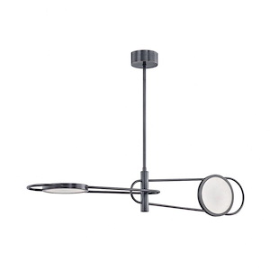 Valeri - 49 Inch 60W 2 LED Pendant in Contemporary Style - 49 Inches Wide by 9 Inches High
