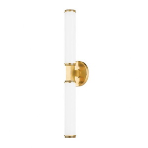 Cromwell - 24W 2 LED Wall Sconce-22.75 Inches Tall and 4.75 Inches Wide