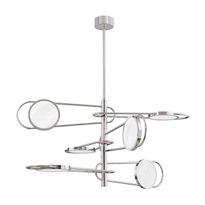 Valeri - 49 Inch 540W 6 LED Pendant in Contemporary Style - 49 Inches Wide by 24 Inches High