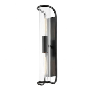 Fillmore - 2 Light Wall Sconce-26.25 Inches Tall and 5.5 Inches Wide