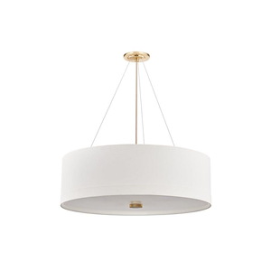 Ashland - 6 Light Pendant-10.25 Inch Tall and 32 Inch Wide - 1387481
