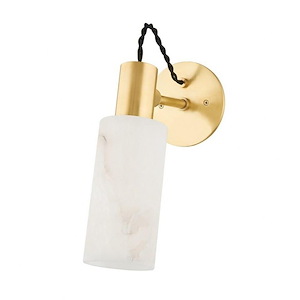 Malba - 1 Light Wall Sconce-4.75 Inches Tall and 4.75 Inches Wide