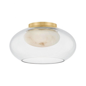 Moore - 10W 1 LED Flush Mount-6.5 Inch Tall and 12 Inch Wide - 1371387