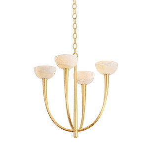 Maywood - 4 Light Chandelier-24 Inch Tall and 22.75 Inch Wide - 1387483