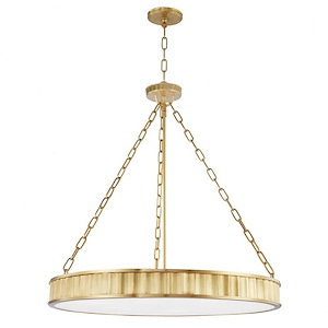 Middlebury - 30 Inch 48W 8 LED Chandelier in Modern/Transitional Style - 30 Inches Wide by 29 Inches High