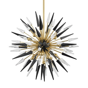 Sparta - Twelve Light Chandelier in Modern Style - 32 Inches Wide by 32 Inches High