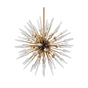 Sparta - Twelve Light Chandelier - 32 Inches Wide by 32 Inches High