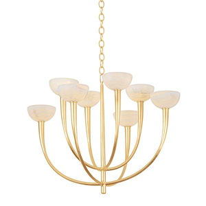Maywood - 8 Light Chandelier-24.5 Inch Tall and 33.5 Inch Wide - 1387484