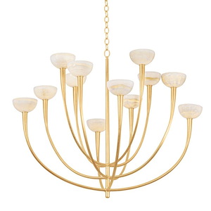 Maywood - 12 Light Chandelier-36.5 Inch Tall and 45.25 Inch Wide - 1387485