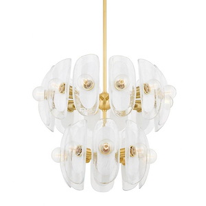 Hilo - 20 Light Chandelier-24.5 Inches Tall and 30.75 Inches Wide - 1290780