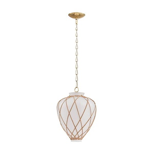 Apple Valley - 1 Light Pendant-18 Inch Tall and 13.25 Inch Wide - 1387486