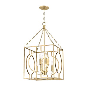 Octavio 8-W Pendant - 18 Inches Wide by 34 Inches High - 750163