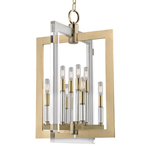 Wellington - Eight Light Pendant - 17.5 Inches Wide by 26.5 Inches High
