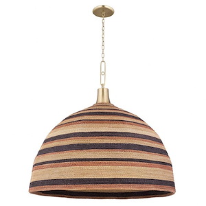 Lido Beach - 40 Inch 1 Light Pendant in Transitional Style - 40 Inches Wide by 39.75 Inches High - 1215040
