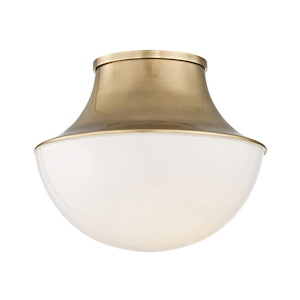 Lettie LED 11 InchW Flush Mount - 10.75 Inches Wide by 9 Inches High