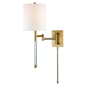Englewood 1-Light Wall Sconce - 8.5 Inches Wide by 20.25 Inches High
