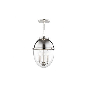 Kennedy 3-Light Pendant - 10 Inches Wide by 18 Inches High - 750122
