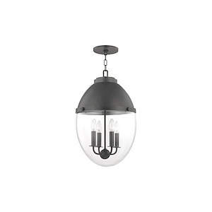 Kennedy 4-Light Pendant - 14 Inches Wide by 23.5 Inches High