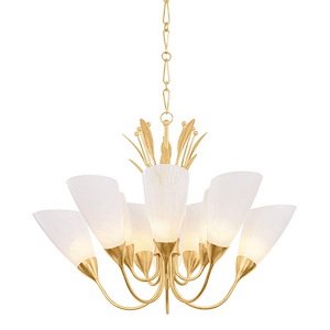 Forest Glen - 1 Light Chandelier-29.75 Inch Tall and 42.25 Inch Wide - 1387492