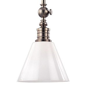 Darien - One Light Pendant - 8 Inches Wide by 12 Inches High