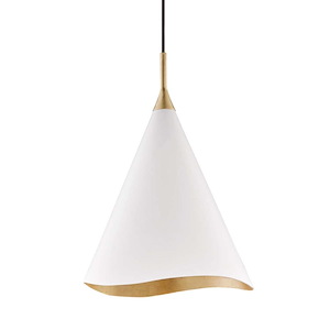 Martini One Light 13In Pendant - 13 Inches Wide by 18.5 Inches High - 883550