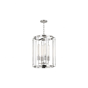 Hyde Park 4-Light Pendant - 16.25 Inches Wide by 24 Inches High
