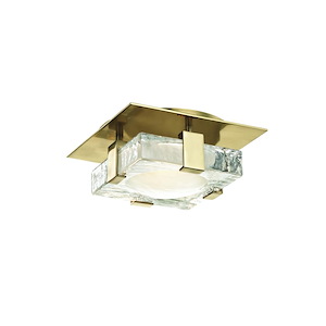 Bourne LED 8 InchW Wall/Flush Mount - 8 Inches Wide by 8 Inches High