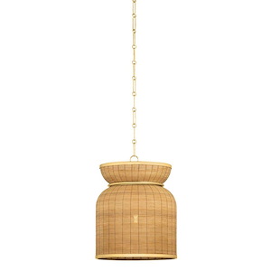 Parkchester - 1 Light Pendant-23 Inch Tall and 18 Inch Wide - 1387494