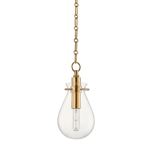 Ivy - 4W 1 LED Pendant - 7.5 Inches Wide by 14.75 Inches High