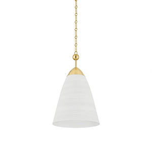 Bronson - 1 Light Pendant-22 Inches Tall and 13.25 Inches Wide - 1315471