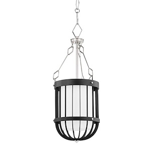 Landon - One Light Pendant in Transitional Style - 11.5 Inches Wide by 26.75 Inches High - 1001668