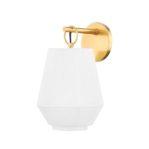 Debi 1 Light Wall Sconce in Transitional Essentials Everyday Modern Style 12.75 Inches Tall and 7.5 Inches Wide