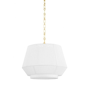 Debi 1 Light Pendant in Transitional Essentials Everyday Modern Style 16.25 Inches Tall and 18 Inches Wide