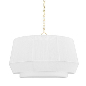Debi 4 Light Pendant in Transitional Essentials Everyday Modern Style 18.75 Inches Tall and 30.5 Inches Wide