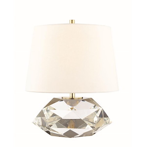 1 Light Table Lamp - 12.5 Inches Wide by 17.5 Inches High