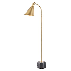 Stanton One Light Floor Lamp - 20.75 Inches Wide by 54 Inches High