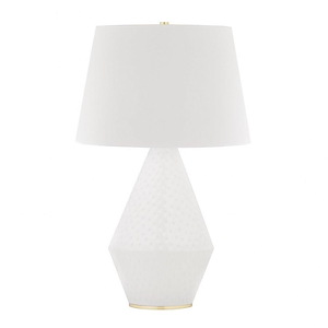 Rickman Contemporary 1 Light Table Lamp in Contemporary Style - 18 Inches Wide by 28 Inches High
