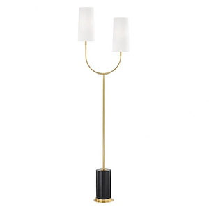 Vesper - Two Light Floor Lamp in Contemporary Style - 17.5 Inches Wide by 67 Inches High - 921581