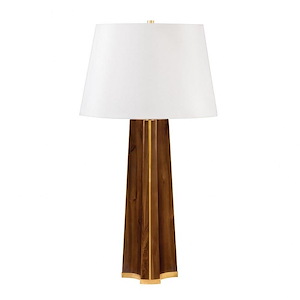 Woodmere Transitional 1 Light Table Lamp in Transitional Style - 17 Inches Wide by 31.5 Inches High