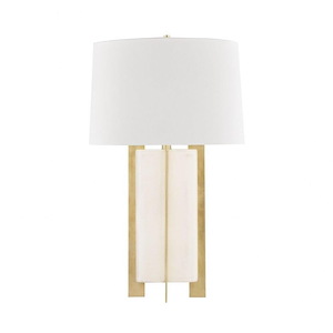 Coram Contemporary 1 Light Table Lamp in Contemporary Style - 16 Inches Wide by 28 Inches High