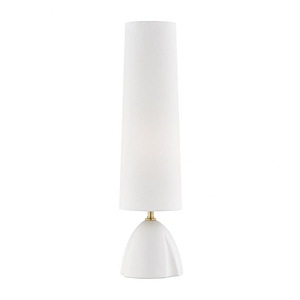 Inwood Contemporary 1 Light Table Lamp in Contemporary Style - 6.75 Inches Wide by 26.75 Inches High