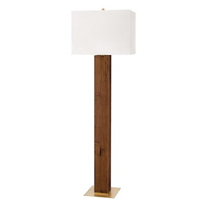 Waltham - One Light Floor Lamp in Traditional Style - 18 Inches Wide by 60 Inches High